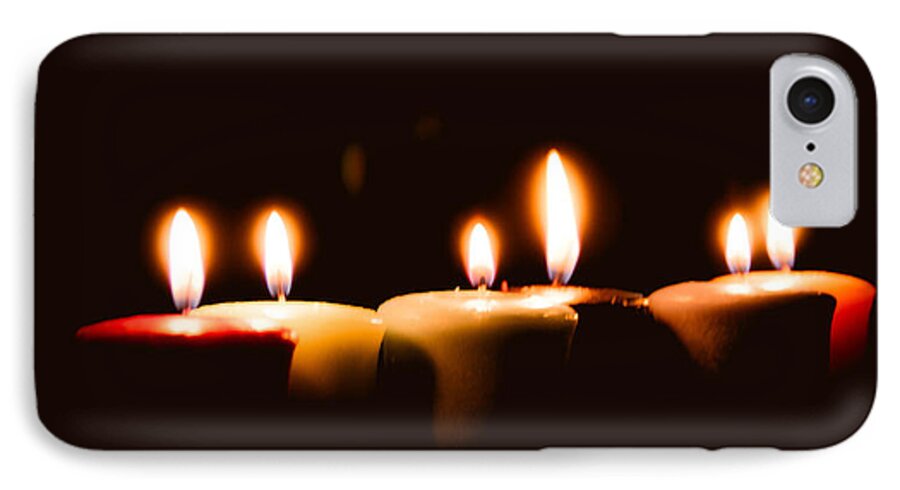 Candle iPhone 8 Case featuring the photograph Meditation by Hyuntae Kim