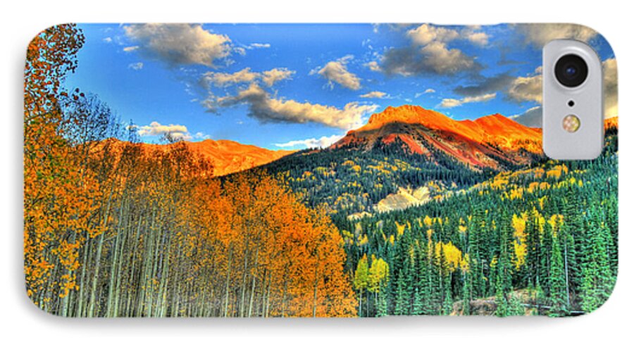 Mountain iPhone 8 Case featuring the photograph Mountain Beauty of Fall by Scott Mahon