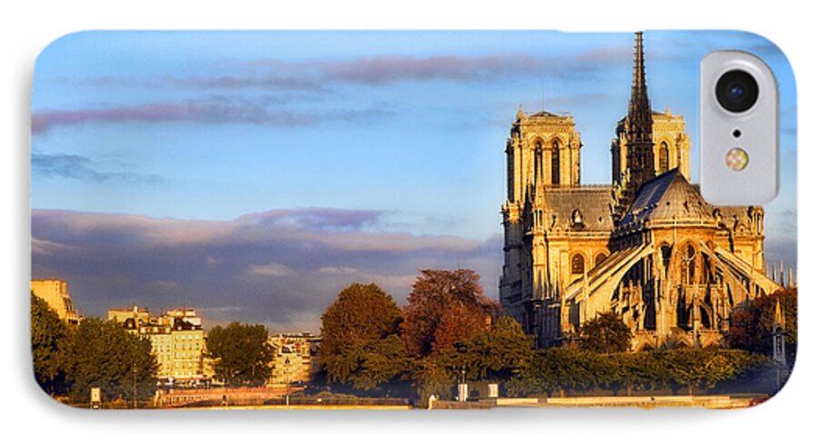 Notre Dame iPhone 8 Case featuring the photograph Notre Dame by Mick Burkey