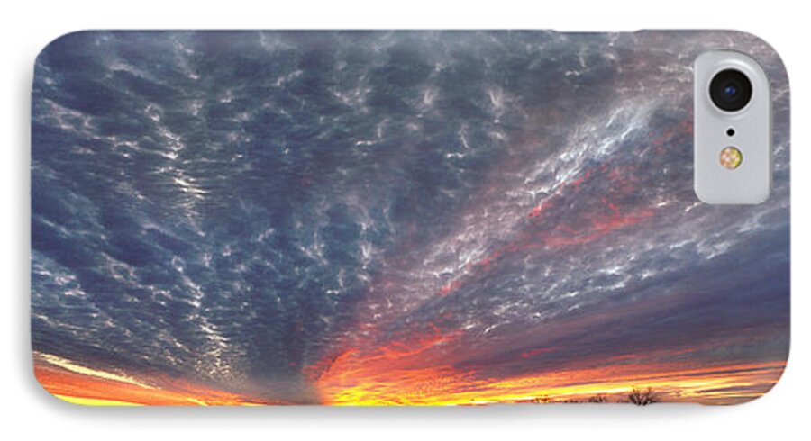 Sunset iPhone 8 Case featuring the photograph November Magic by Rod Seel