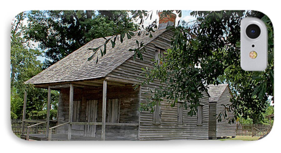 Cajun iPhone 8 Case featuring the photograph Old Cajun Home by Judy Vincent