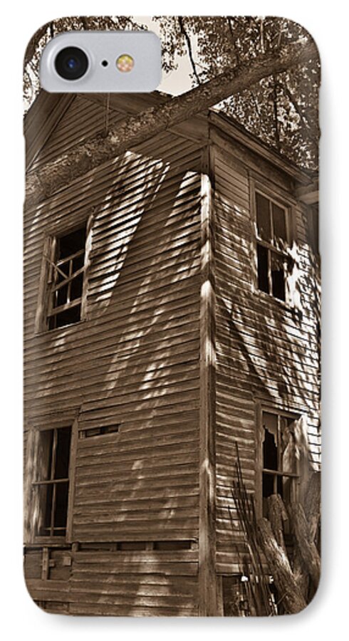 Old iPhone 8 Case featuring the photograph Old Farmhouse in Summertime by Douglas Barnett