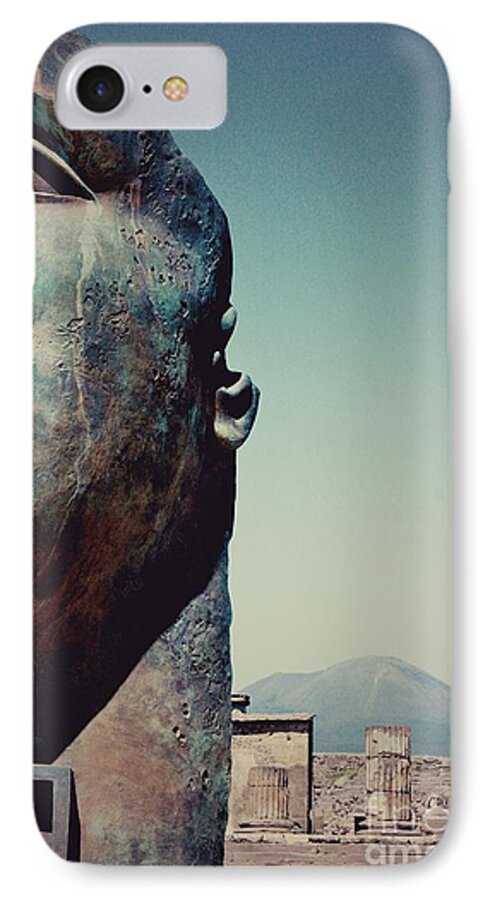 Pompeii iPhone 8 Case featuring the photograph On A Clear Day by Marcia Breznay