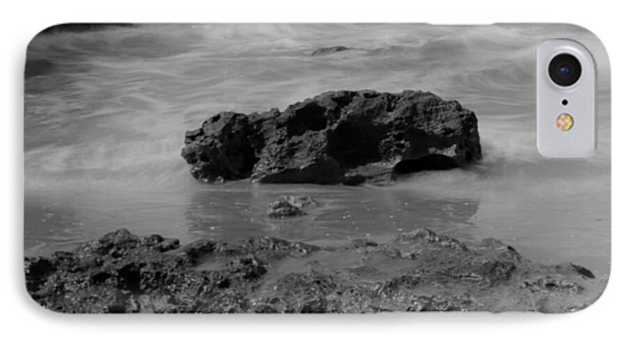 Sea iPhone 8 Case featuring the photograph On Coast. by Shlomo Zangilevitch