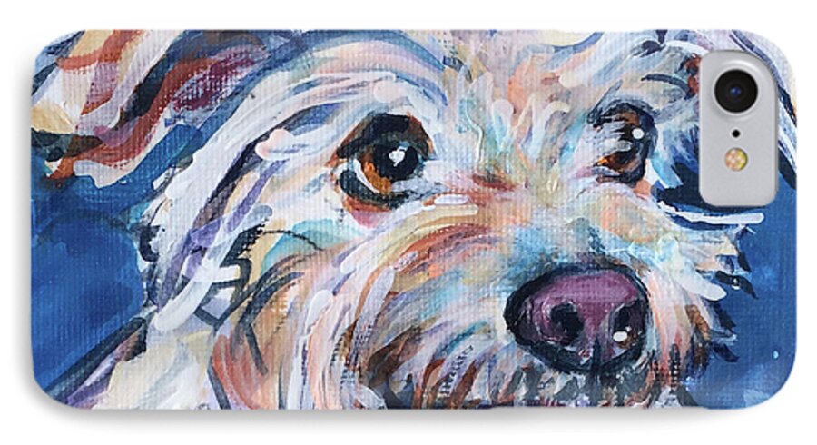  iPhone 8 Case featuring the painting Osita by Judy Rogan