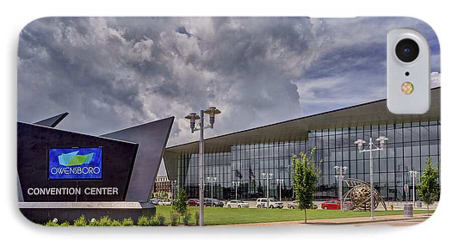 Owensboro Kentucky iPhone 8 Case featuring the photograph Owensboro Kentucky Convention Center by Wendell Thompson