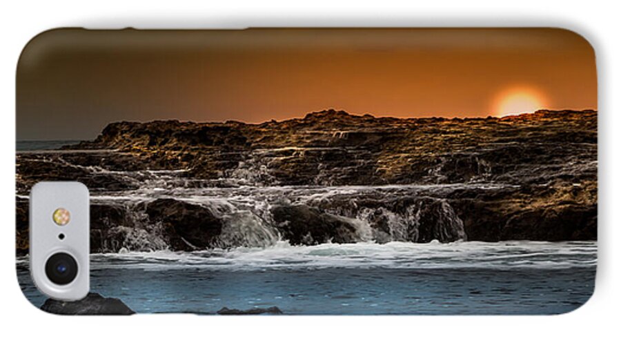 Water iPhone 8 Case featuring the photograph Palos Verdes Coast by Ed Clark