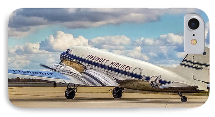 Piedmont iPhone 8 Case featuring the photograph Piedmont DC-3 by Greg Reed