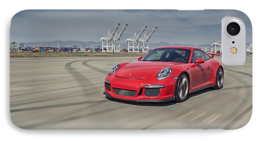 Cars iPhone 8 Case featuring the photograph Porsche 991 GT3 by ItzKirb Photography