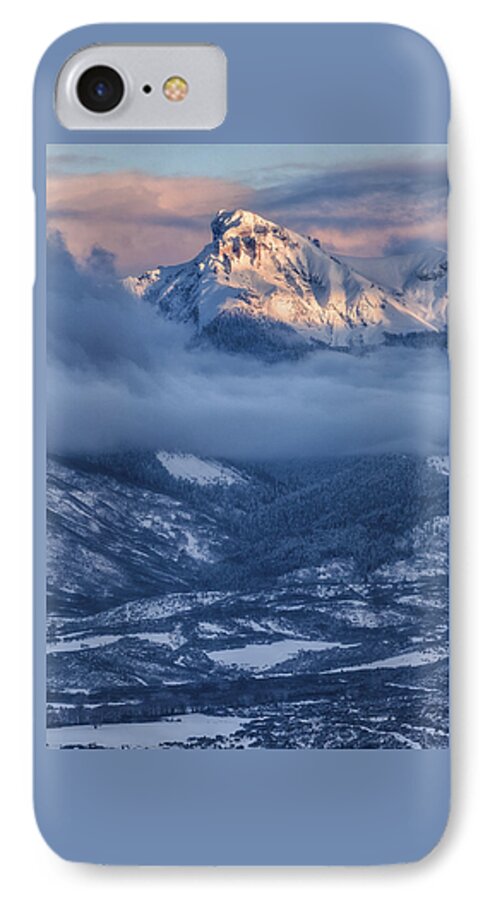 San Juan Mountains iPhone 8 Case featuring the photograph Precipice Smiling by Denise Bush