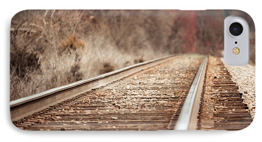 Tennessee iPhone 8 Case featuring the photograph Rails by Todd Blanchard