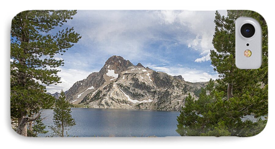 Idaho iPhone 8 Case featuring the photograph Sawtooth Lake by Dave Hall