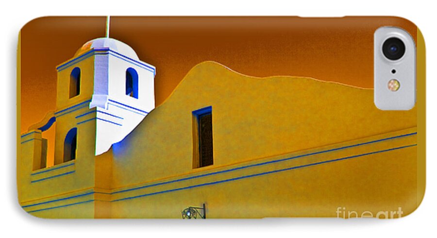 Mission iPhone 8 Case featuring the photograph Scottsdale Mission by Tim Hightower