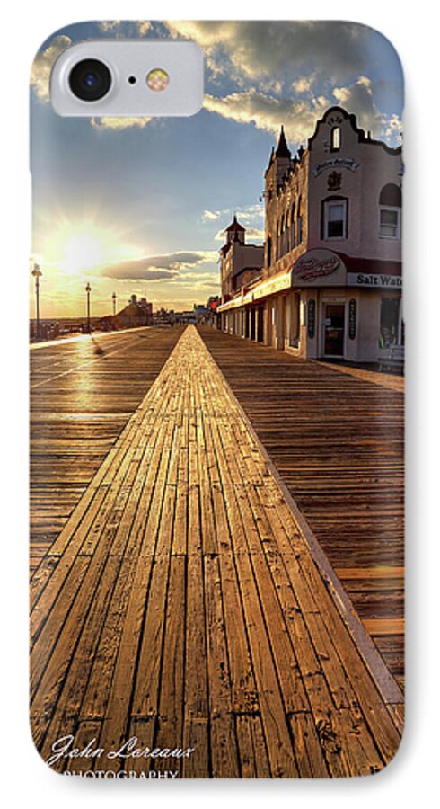 Boardwalk iPhone 8 Case featuring the photograph Shining Walkway by John Loreaux