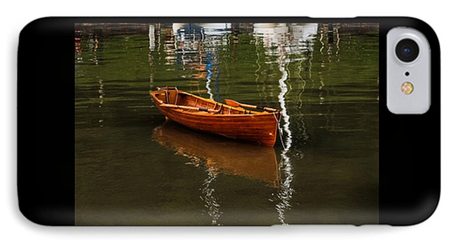 Boat iPhone 8 Case featuring the photograph Red Boat by Karl Anderson