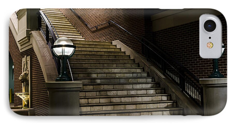Stairs iPhone 8 Case featuring the photograph Staircase on The Blvd. by Andrea Silies