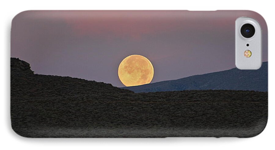 Moon iPhone 8 Case featuring the photograph Summers Super Moon Two by Patricia Haynes