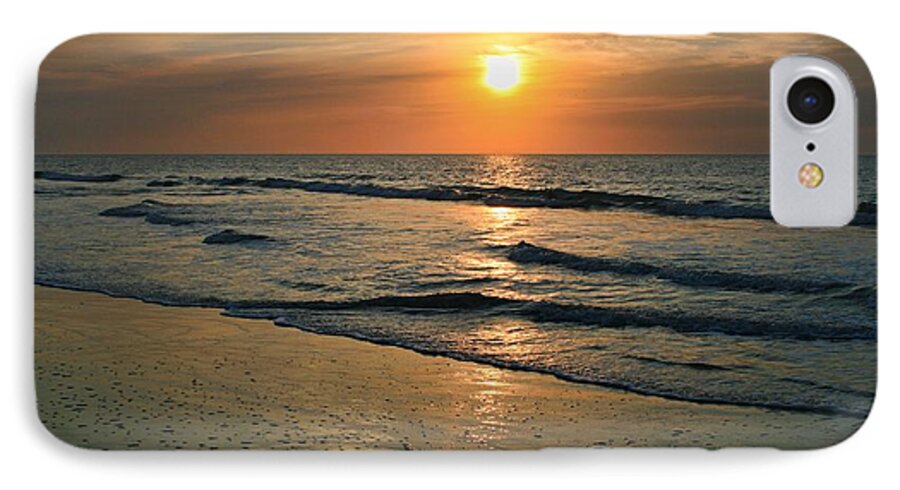 Sunset iPhone 8 Case featuring the photograph Sunrise Myrtle Beach by Scott Wood