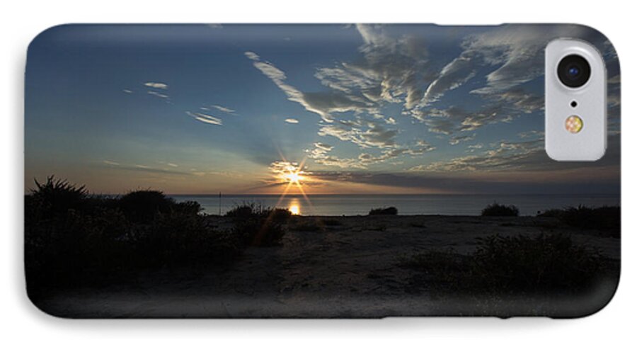 Sunset iPhone 8 Case featuring the photograph Sunset at Torrey Pines by Jeremy McKay