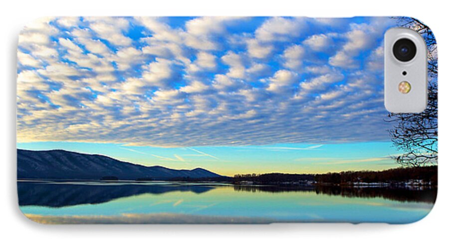 Smith Mountain Lake iPhone 8 Case featuring the photograph Surreal Sunrise by The James Roney Collection
