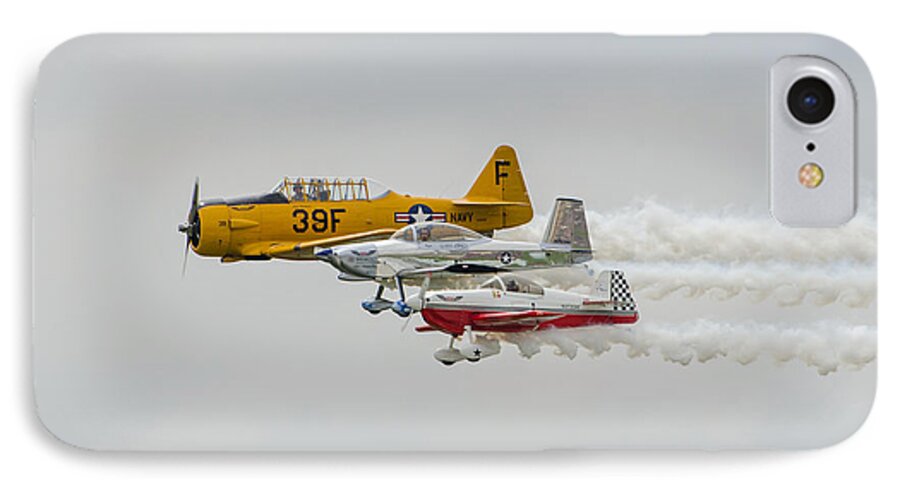 T-6 Texan Rv-8  Dr-107 iPhone 8 Case featuring the photograph T-6 Texan  RV-8  DR-107 by Susan McMenamin