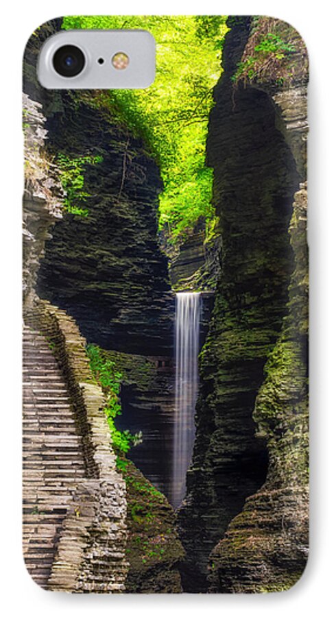 Mark Papke iPhone 8 Case featuring the photograph The Central Cascade by Mark Papke