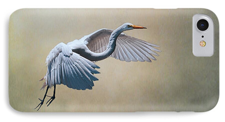 Great Egret iPhone 8 Case featuring the photograph The Early Bird by Brian Tarr