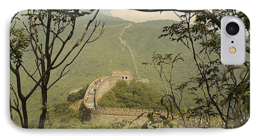 China iPhone 8 Case featuring the photograph The Great Wall by R Thomas Berner