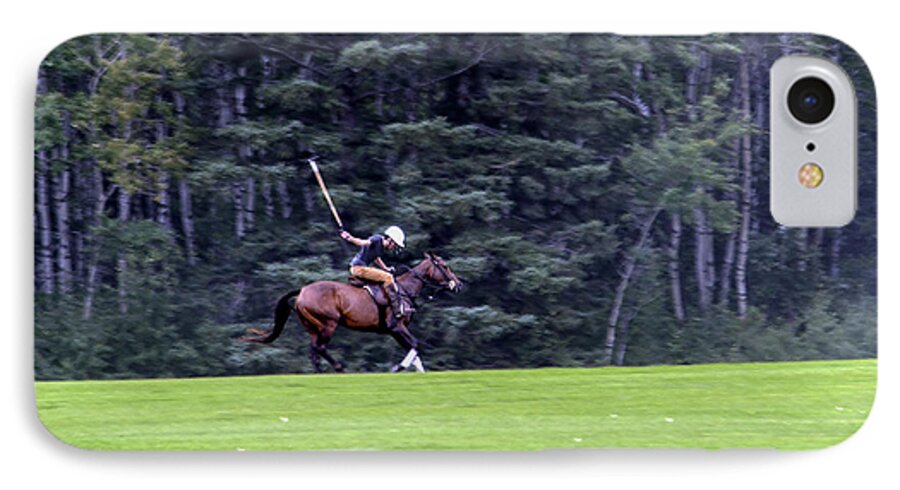 Polo iPhone 8 Case featuring the photograph The Player by Keith Armstrong