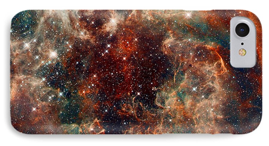 Tarantula iPhone 8 Case featuring the photograph The Tarantula Nebula by Nicholas Burningham