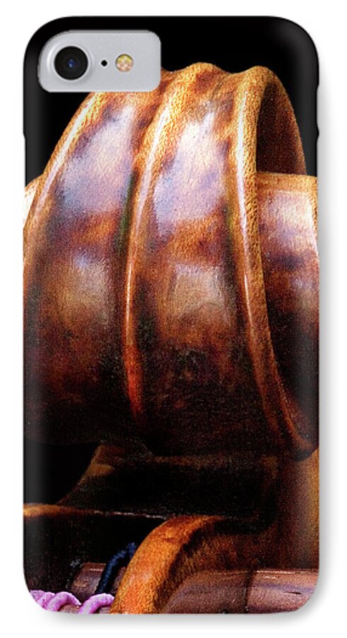 Strad iPhone 8 Case featuring the photograph Tight Closeup by Endre Balogh