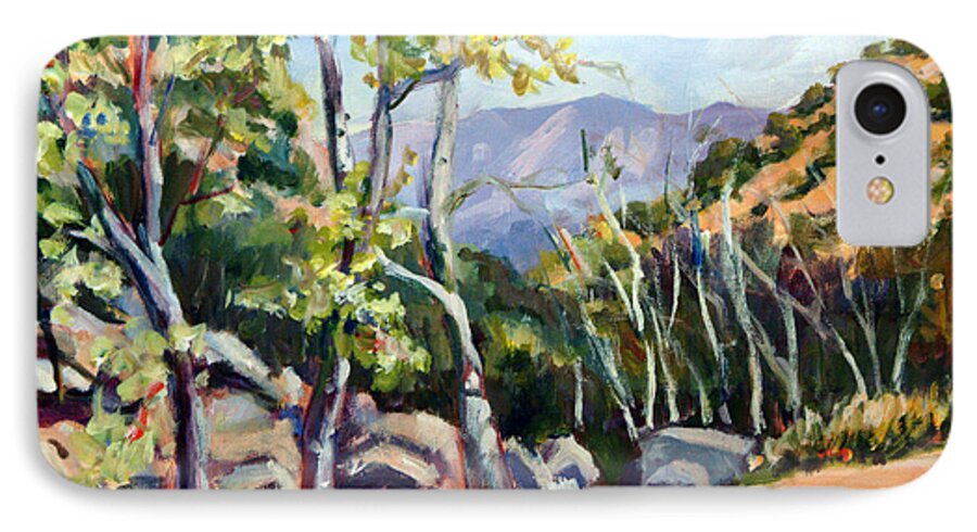  iPhone 8 Case featuring the painting Tucson I by Ingrid Dohm