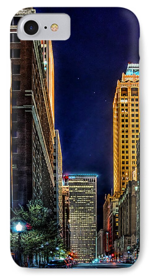 Tulsa iPhone 8 Case featuring the photograph Tulsa Nightlife by Tamyra Ayles
