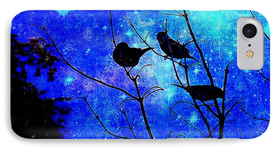 Chipping iPhone 8 Case featuring the digital art Twilight by MaryLee Parker