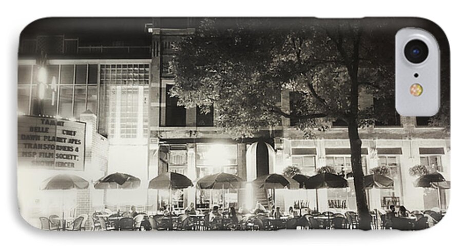 St. Anthony iPhone 8 Case featuring the photograph Vintage Main Street Minneapolis by Hermes Fine Art