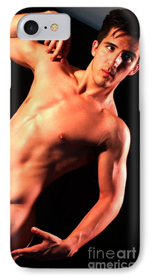 Figure iPhone 8 Case featuring the photograph Will by Robert D McBain