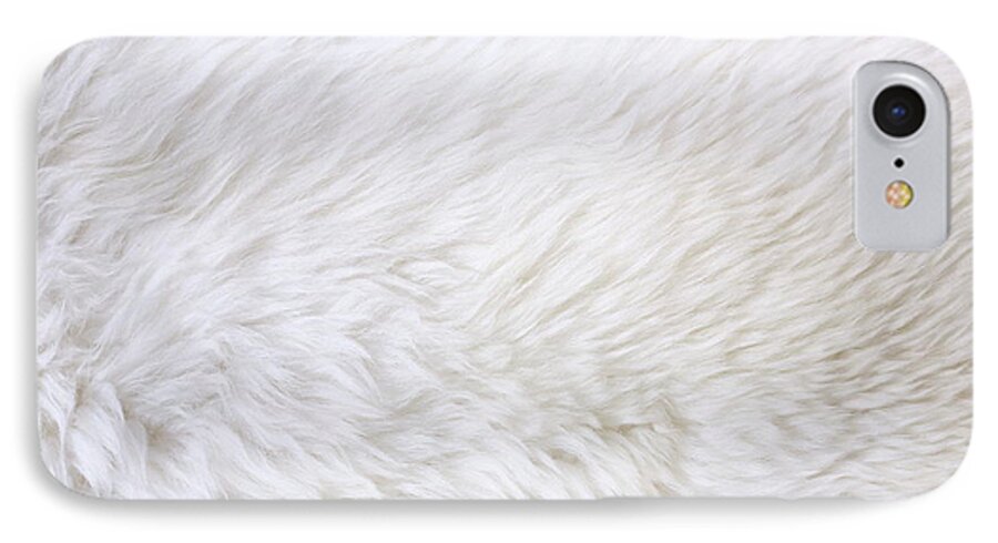 Close Up View Of White Fur Detail by Hypertizer