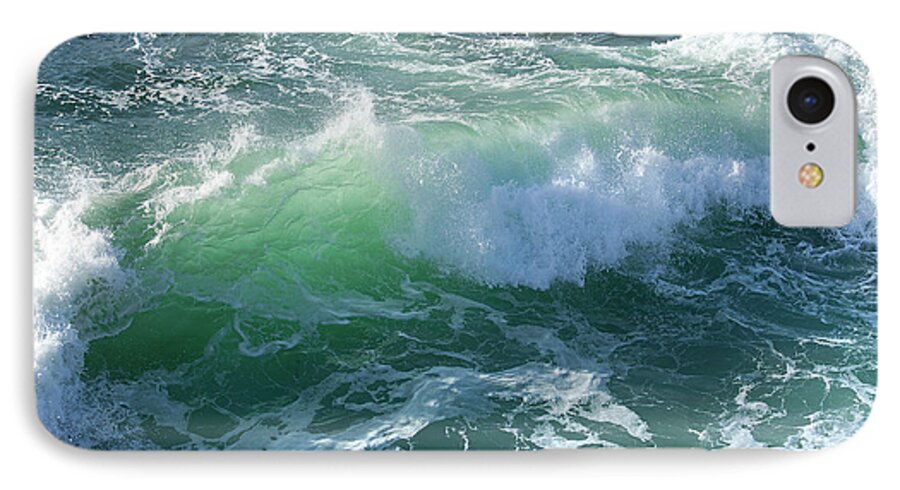 Wave At Montana De Oro iPhone 8 Case featuring the photograph Wave at Montana de Oro by Michael Rock