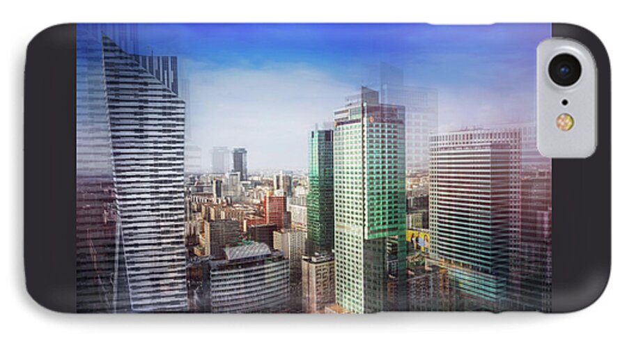 Warsaw iPhone 8 Case featuring the photograph New Warsaw by Carol Japp