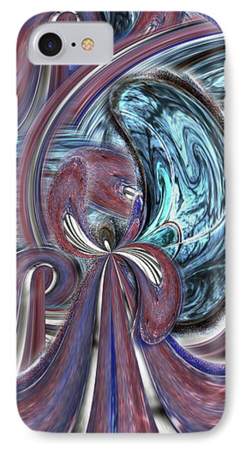 Abstract iPhone 8 Case featuring the photograph The Butterfly Effect by Wayne King