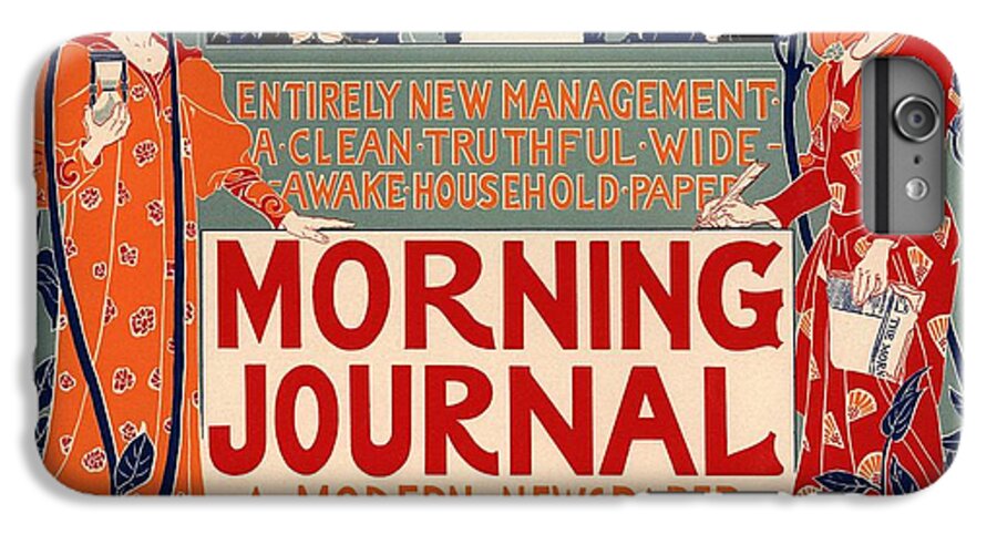 Poster iPhone 8 Plus Case featuring the photograph Morning Journal by Gianfranco Weiss