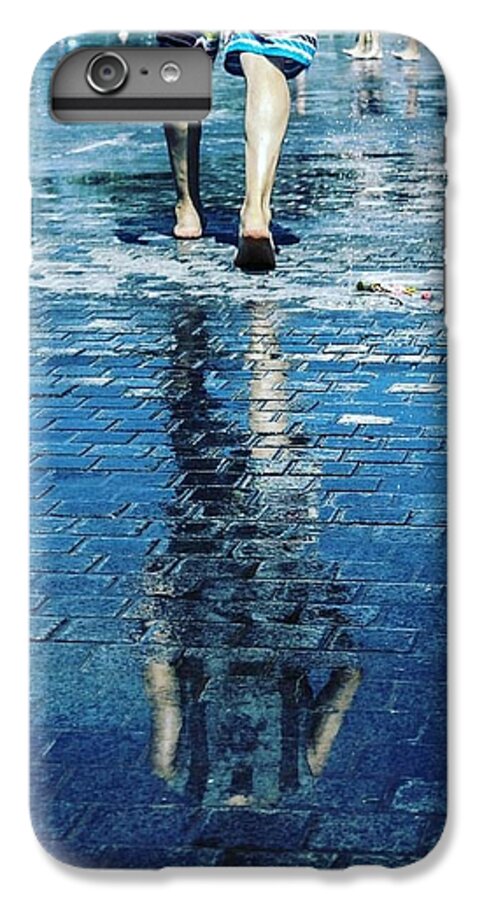 Man iPhone 8 Plus Case featuring the photograph Walking on the water by Nerea Berdonces Albareda