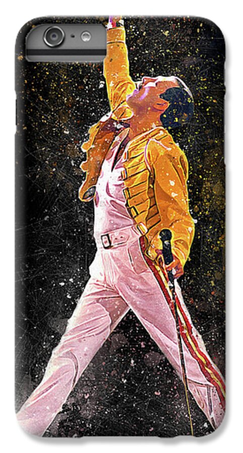 Freddie Mercury #6 iPhone 8 Plus Case by Dimitar Ivanov - Pixels