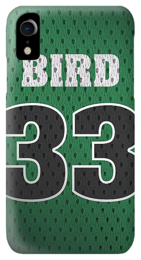 Larry Bird Boston Celtics Retro Vintage Jersey Closeup Graphic