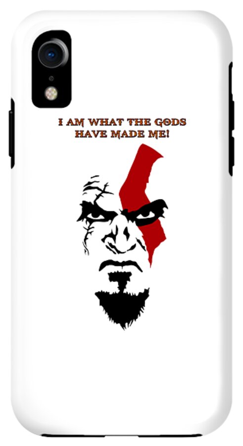 Kratos God of war iPhone XR Tough Case by Flory Rose - Pixels