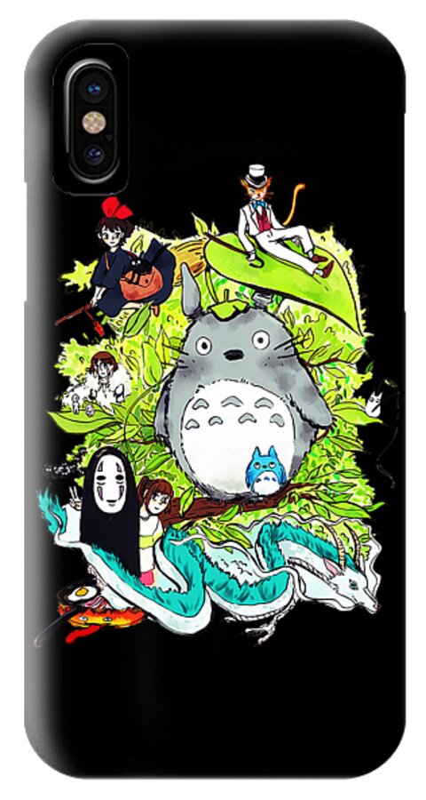 Studio Ghibli iPhone XS Case by Emah Suhar - Fine Art America