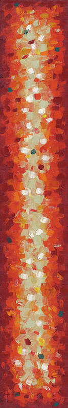 Red Poster featuring the painting Tall Drink Nine by Lynne Taetzsch
