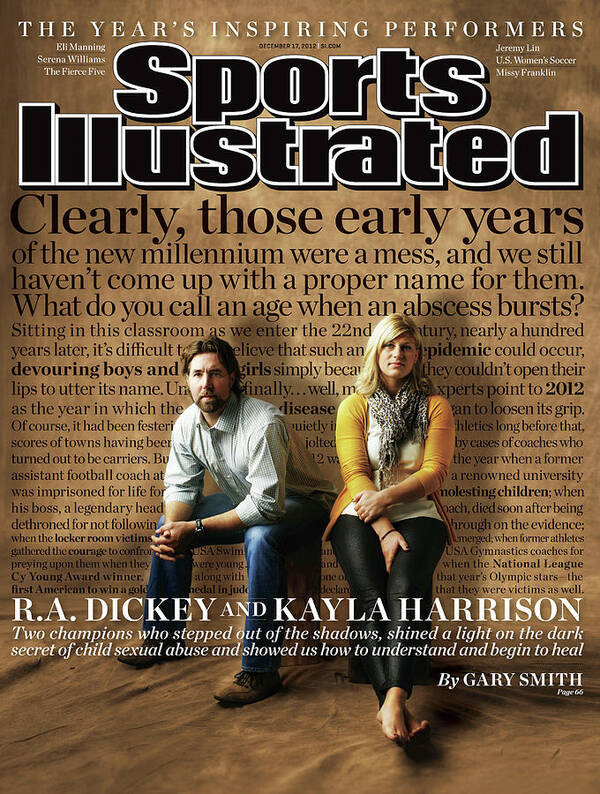 Magazine Cover Poster featuring the photograph 2012 Inspiring Performers Sports Illustrated Cover by Sports Illustrated