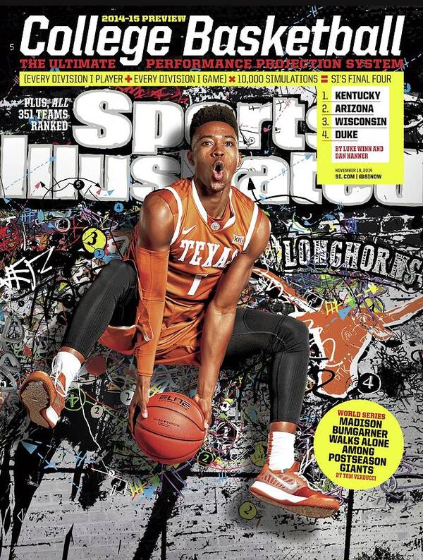Point Guard Poster featuring the photograph 2014-15 College Basketball Preview Issue Sports Illustrated Cover by Sports Illustrated