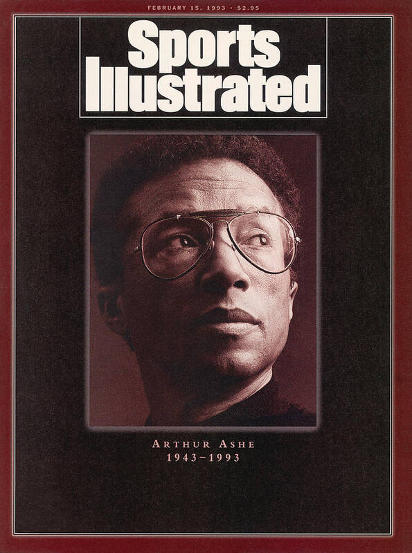 Magazine Cover Poster featuring the photograph Arthur Ashe 1943-1993 Sports Illustrated Cover by Sports Illustrated